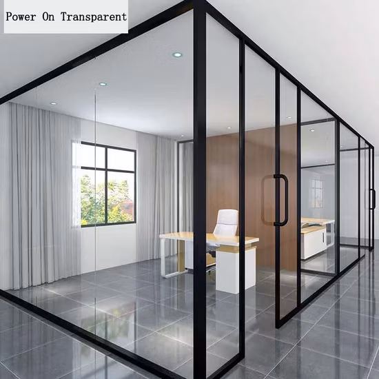 Electronic Control Pdlc Film Smart Switchable Glass for Privacy Protections