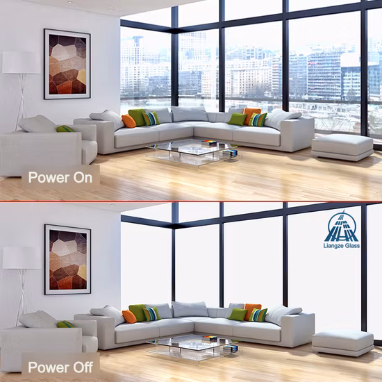 Electronic Control Pdlc Film Smart Switchable Glass for Privacy Protections