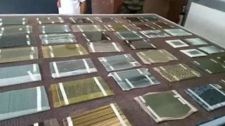 Film EVA per laminazione del vetro altamente trasparente e colorato per laminatori